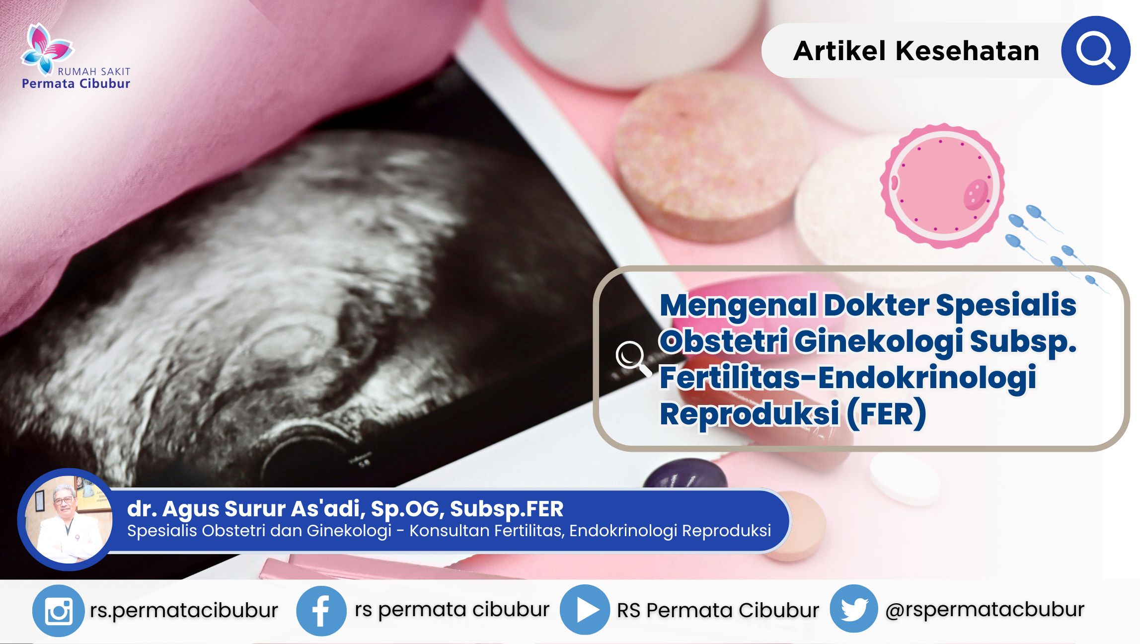 Mengenal Dokter Spesialis Obstetri Ginekologi Subsp. Fertilitas-Endokrinologi Reproduksi (FER)